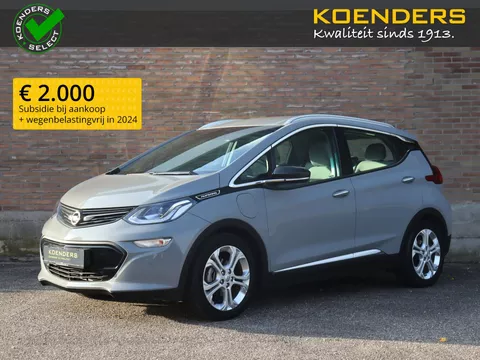 Opel Ampera-E 60-kWh 204pk/ Accugarantie 03/2031/ Subsidie € 2.000,=